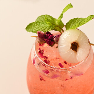 ワイン、カクテル、中国茶も豊富に