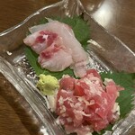 宝泉 - 刺身(二点盛)