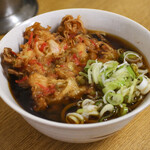 一由そば - 太蕎麦(温/普通盛)＠税込360円＋JKB＠税込260円