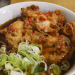 一由そば - 太蕎麦(温/普通盛)＠税込360円＋JKB＠税込260円