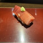 築地 男前鮓 - 男前中トロ