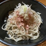 越廼 - 3枚目: 大根おろしとネギの冷たいそば