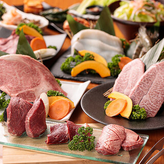 コスパ特価型から黒毛和牛付の本格派まで幅広い食べ放題プラン