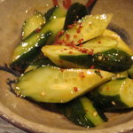 新川にしや - キューリの中華和え