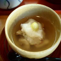 鉢の木 新館 - 鯛の蒸したもの