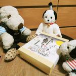 楽市楽座 - ちびつぬ「悪代、、じゃなかった、お代官様、山吹色の菓子にございます・・・」つぬっこ「うむ、うむ・・・」