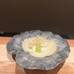 久宝寺口ゑびす - 薄焼き卵の白和えクレープ