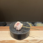 久宝寺口ゑびす - 胸肉たたき、梅酒ソース