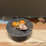 久宝寺口ゑびす - シャモのすき焼き