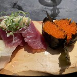 寿司の惑星 - 戻り鰹と飛び子軍艦