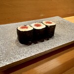 青山鮨孝 - 鉄火巻き