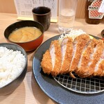 とんかつ 都 - みそ汁ご飯と