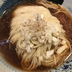 鴨出汁中華蕎麦 麺屋yoshiki - 鯵の冷やしそば(醤油)