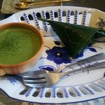 宇豆基野 - (10/19)抹茶ババロア、笹巻麩饅頭