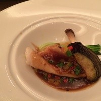 中国料理 龍鳳(ホテルアゴーラリージェンシー大阪堺) - 魚の豆鼓ソース蒸し　塩漬けレモンの香り