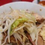 ラーメン二郎 - ヤサイ（そのまま）