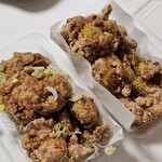 から揚げ専門店こばしょぐ - ハニーマスタードS（680円）＋油淋鶏S（640円）