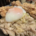 高崎ウルスタ丼 - 唐揚げウルスタ丼+肉増し
                                940円(税込)+180円(税込)
