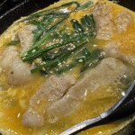 肴と煮込み 古臓 - ホルモンニラ玉