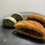 彩菓庵　かどや - とら焼き＆よもぎまんじゅう