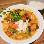 ちいおり - 夏野菜の冷やし担々麺