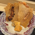 あま木 - あん肝と酢飯の煎餅