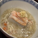 あま木 - 海老芋とセイコ蟹の餡掛け