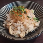 キッチン あずま - 鶏皮鬼おろしポン酢