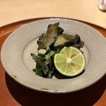 銀座 しのはら - 鮑ソテー