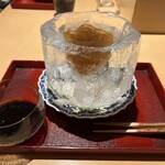 銀座 しのはら - 大豆コーヒー葛切り※氷器は大将手作り！