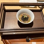 銀座 しのはら - キャビア、帆立、うにの小鉢