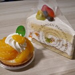 レパコガーデン - 料理写真:ヤオルトオランジュ、フルーツケーキ