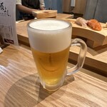 二代目辰よし - 「生ビール（サッポロクラシック）」