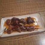 鳥未来 - 料理写真:きも（たれ）