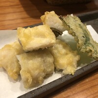 炭焼 うな富士 有楽町店 - 鱧の天ぷら