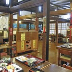 大沢温泉 湯治屋 - 『食事処やはぎ』の内部