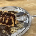 かれえてい 本店 - 先割れスプーン