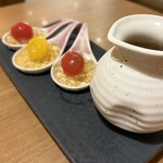 京出汁おでんと旬菜天ぷら 鳥居くぐり 横浜店 - 