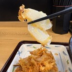 麦まる - 野菜かき揚げ天