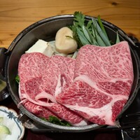 すき焼きと牛まぶし ももしき - 大和牛すき焼き