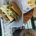 モスバーガー パレット久茂地店 - モスタコスバーガー