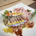 鍾馗亭 志げ多 - 刺し盛三人前