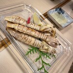 鍾馗亭 志げ多 - しゃこ炙り