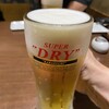鳥せい - まずはビールでしょう！！美味すぎた