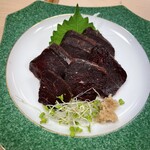 鍾馗亭 志げ多 - 鯨の刺身