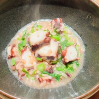 かま叶 - 蛸と黒オリーブの粥