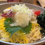 大衆食堂 十九坪 - 具だくさん　冷そうめん定食