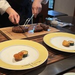 あざみ野うかい亭 - 鉄板焼にも負けない実演