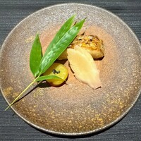 割烹まさご - 焼物
                    ・若狭焼き（のどぐろ）
                    ・あしらい