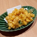酒飯酔軒 - ■ とうもろこしのかき揚げ

